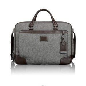 TUMI Astor Men's Ansonia Zip Top Brief Earl - Earl Grey